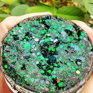 Alchemy Workshop Handmade Body Glitter Gel - Halloween Edition - Zombify (10ml)